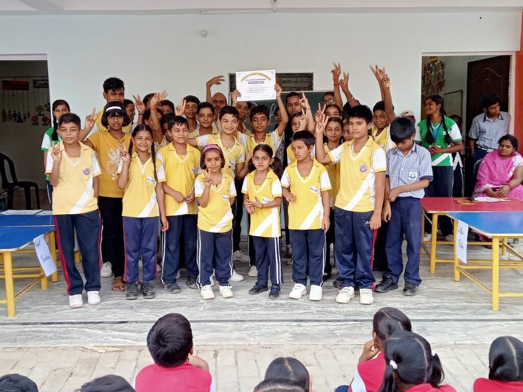 Aadarsh Academy campus building - best English medium school in Ayodhya